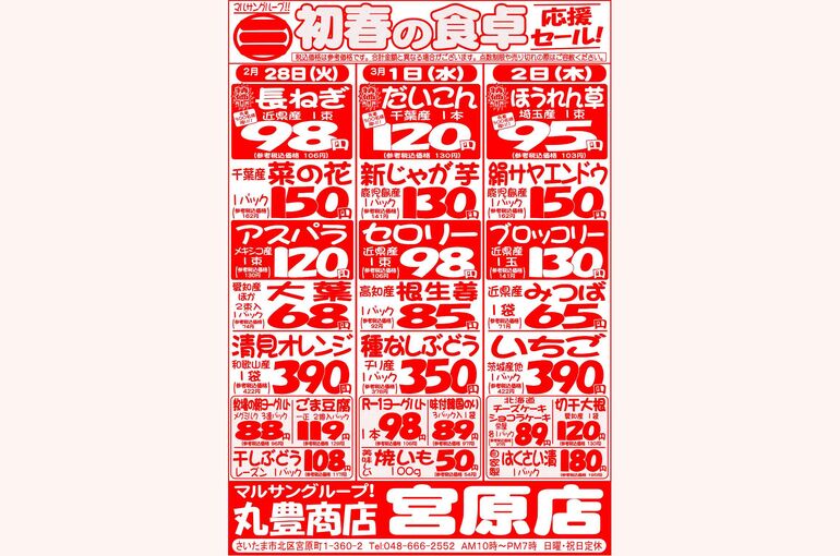 マルサンの目玉情報