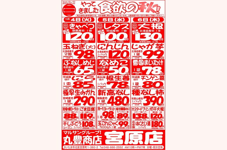 マルサンの目玉情報