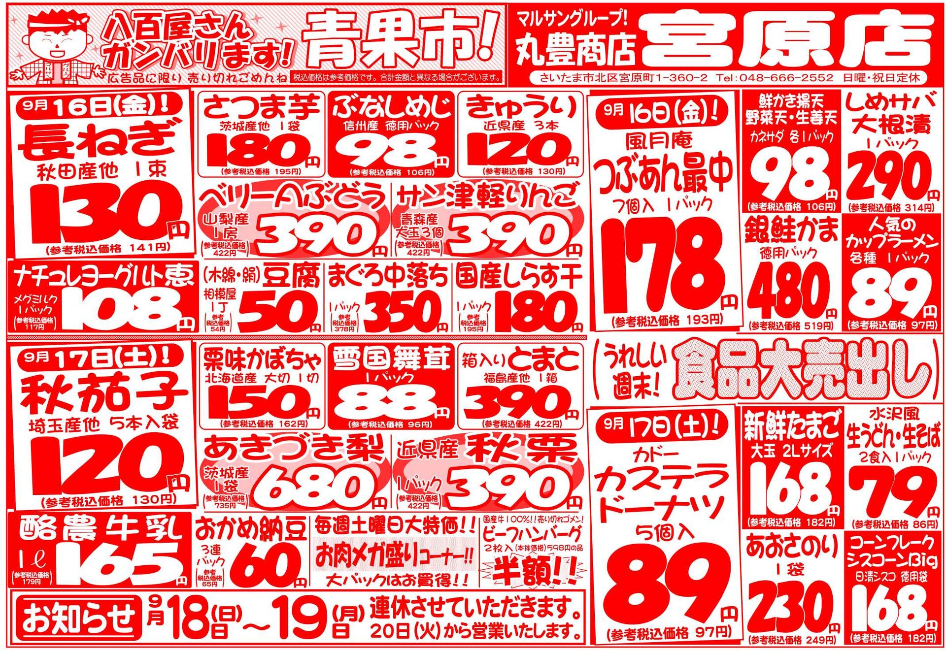 マルサンの目玉情報