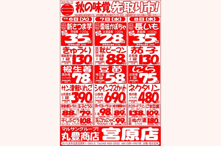 マルサンの目玉情報