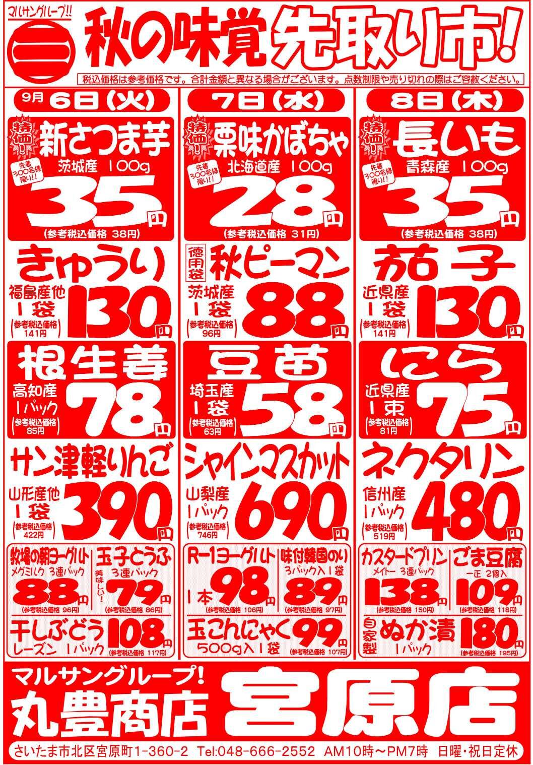 マルサンの目玉情報