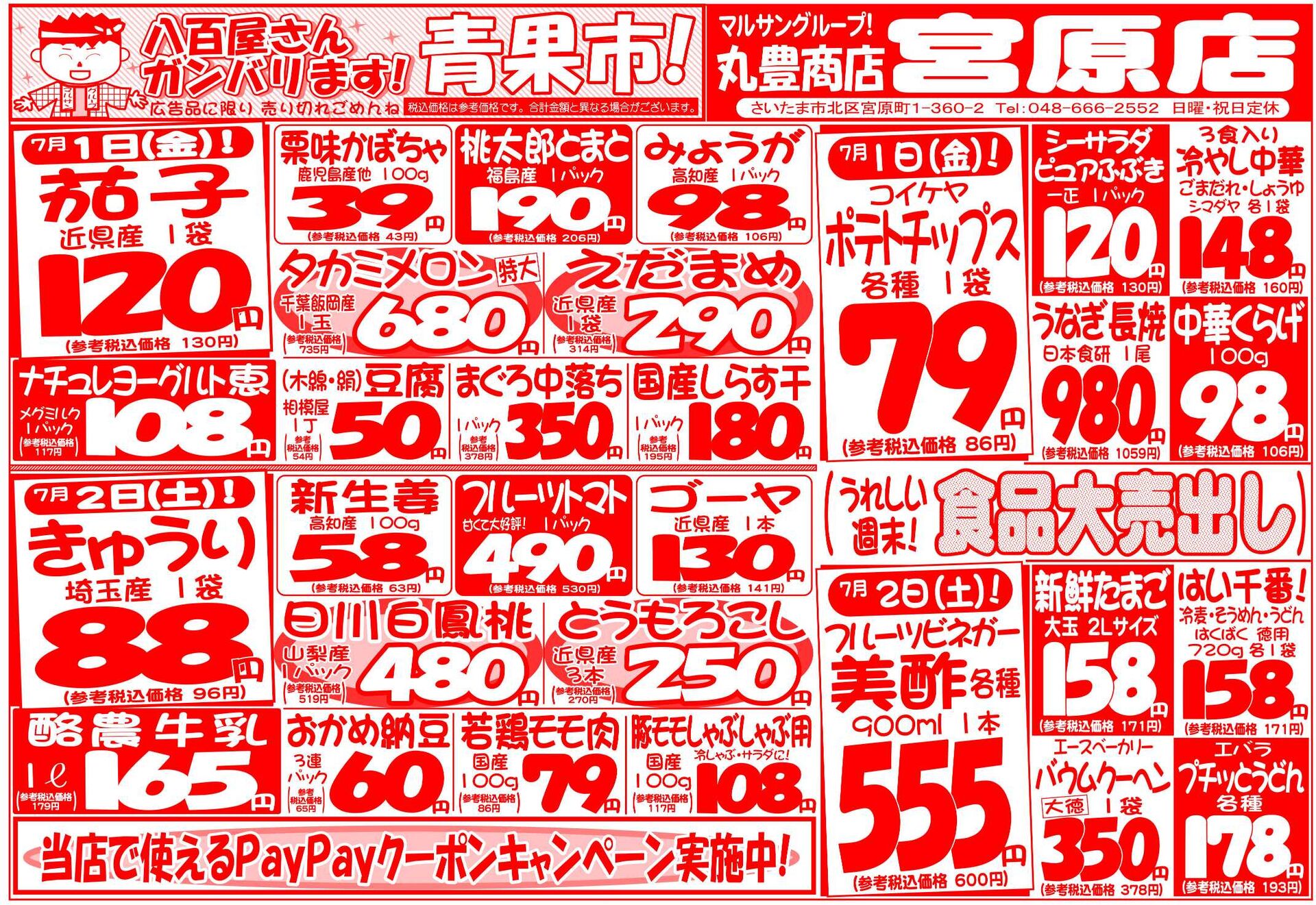 マルサンの目玉情報