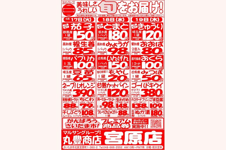 マルサンの目玉情報