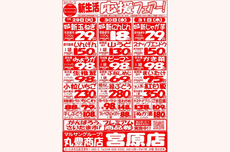 マルサンの目玉情報