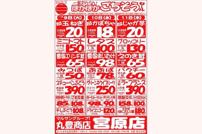 マルサンの目玉情報