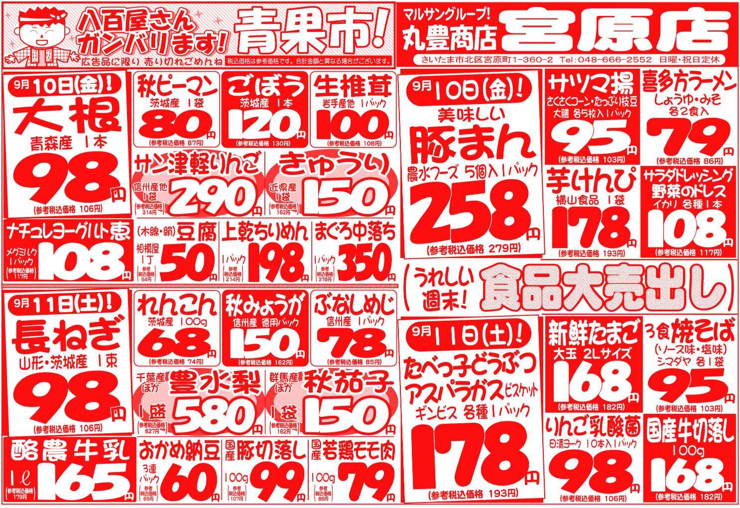 マルサンの目玉情報