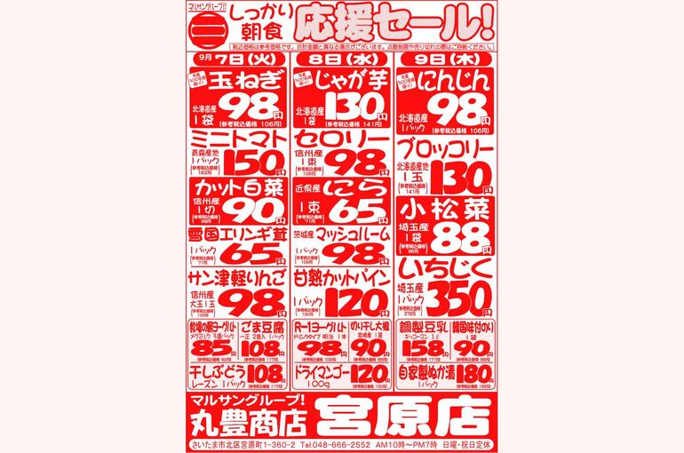 マルサンの目玉情報