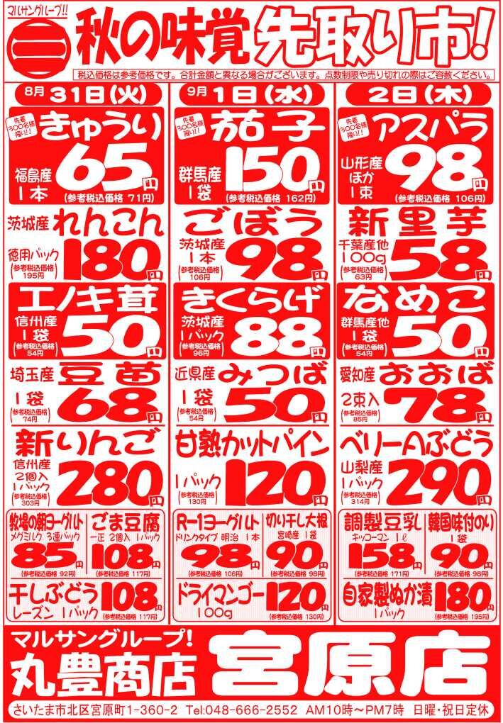 マルサンの目玉情報