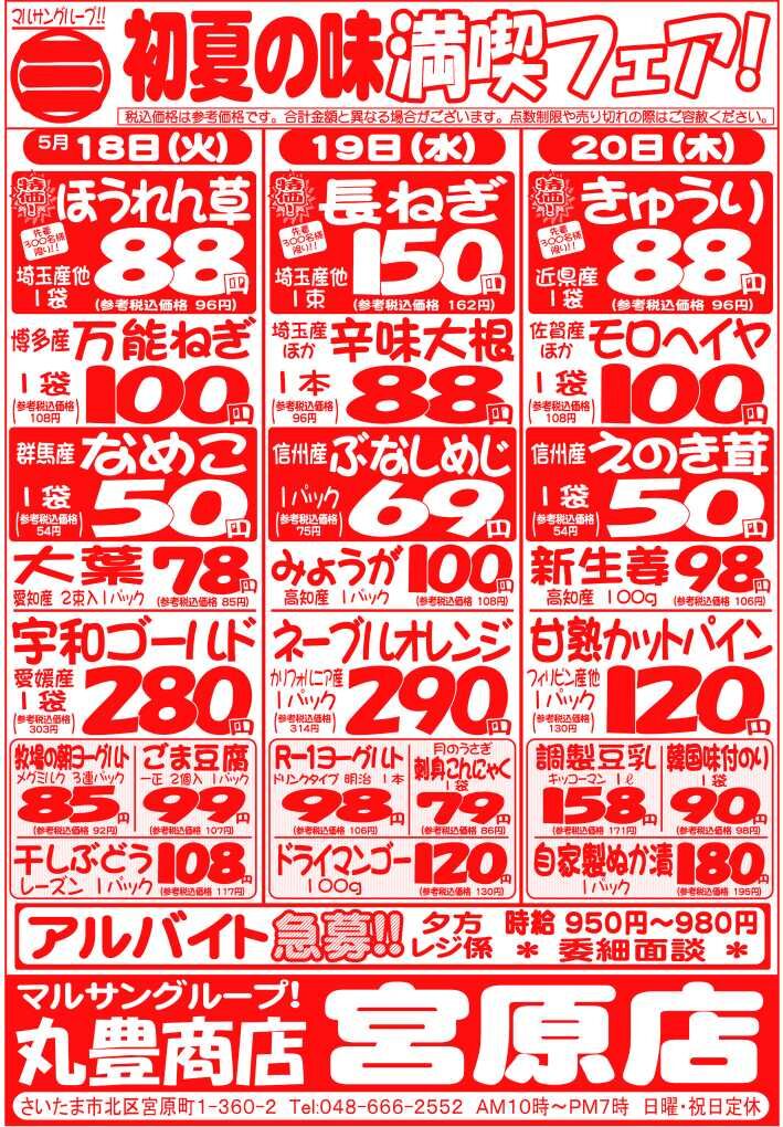 マルサンの目玉情報