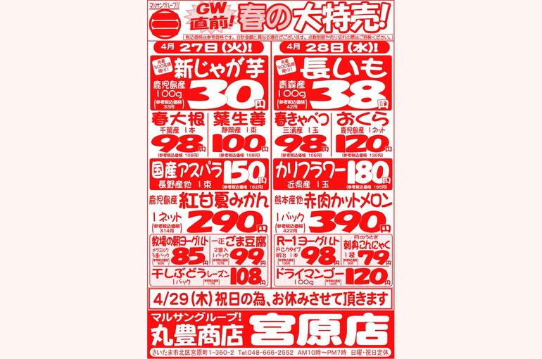 マルサンの目玉情報