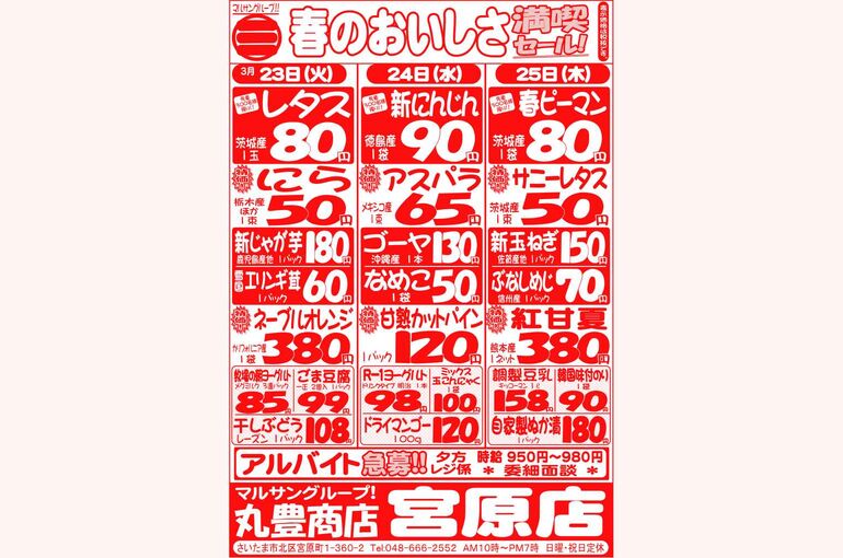 マルサンの目玉情報