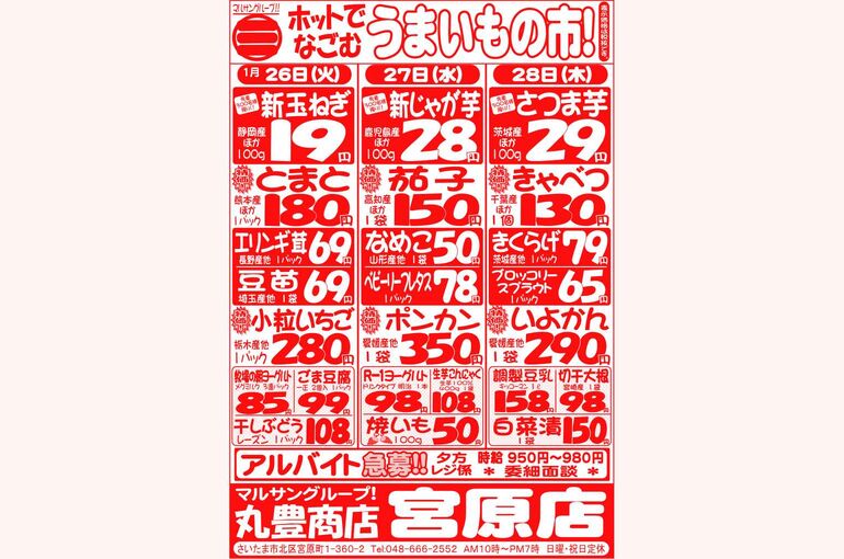 マルサンの目玉情報