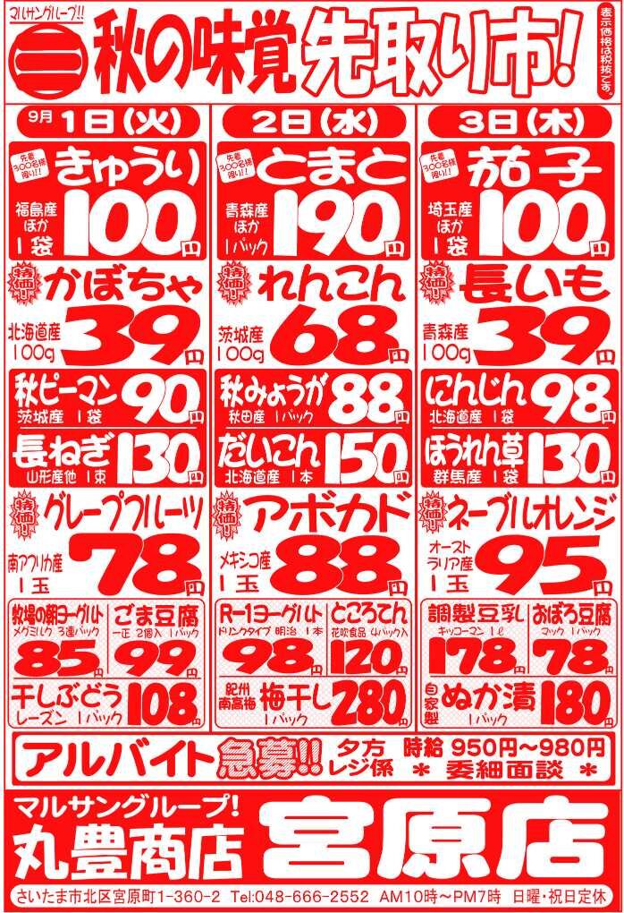 マルサンの目玉情報