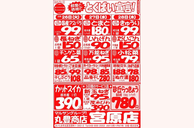 マルサンの目玉情報