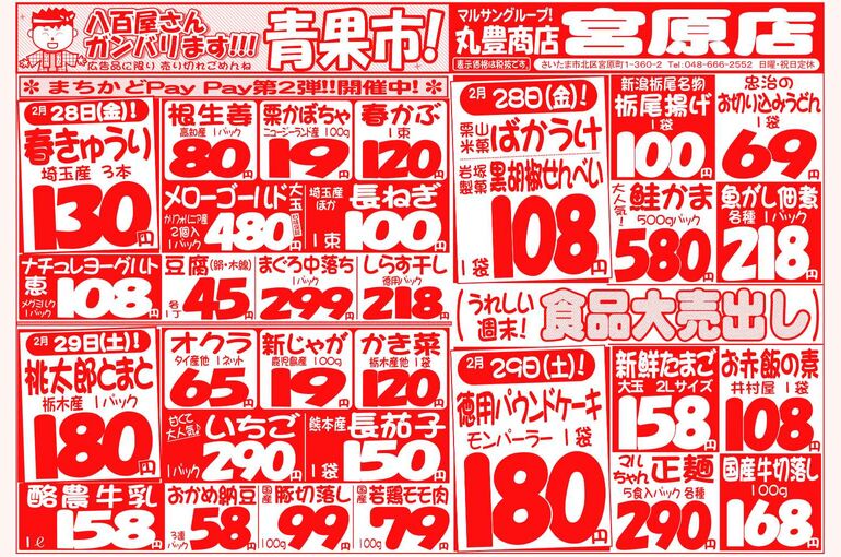 マルサンの目玉情報