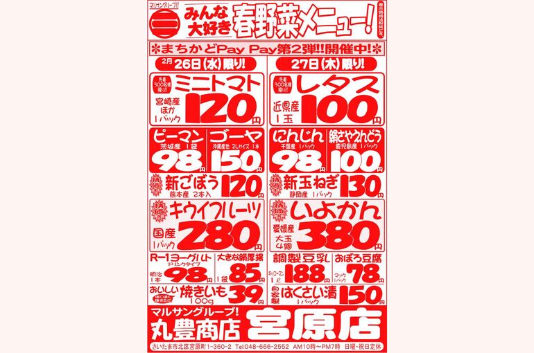 マルサンの目玉情報