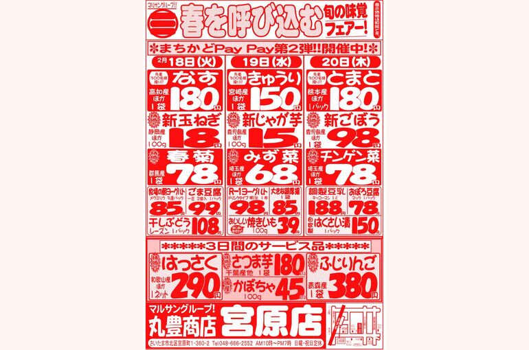 マルサンの目玉情報