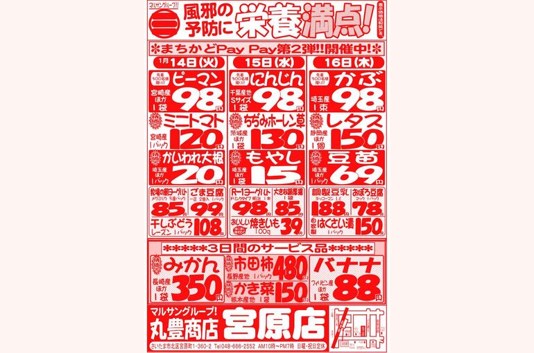 マルサンの目玉情報