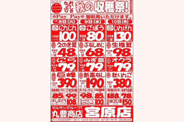 マルサンの目玉情報
