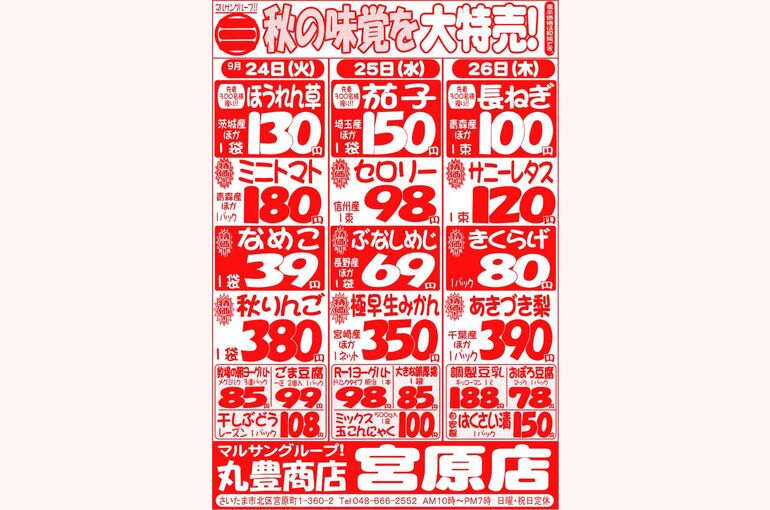 マルサンの目玉情報
