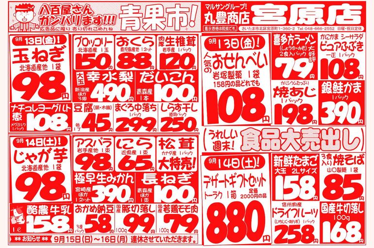 マルサンの目玉情報