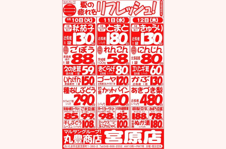 マルサンの目玉情報
