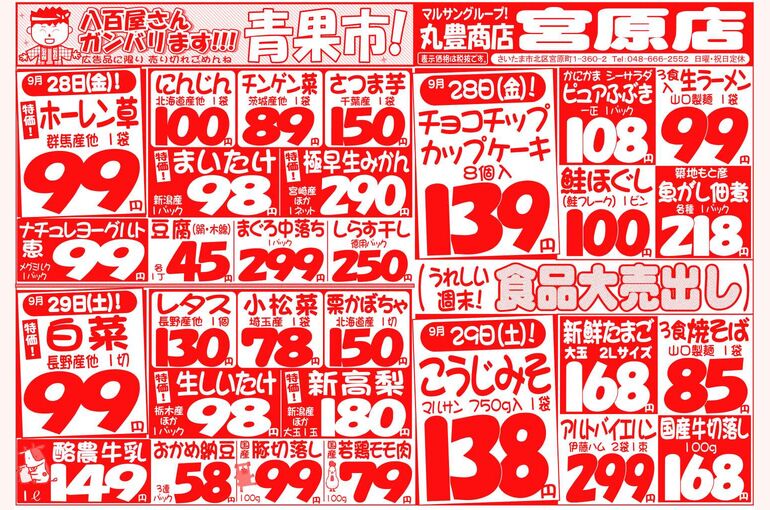 マルサンの目玉情報
