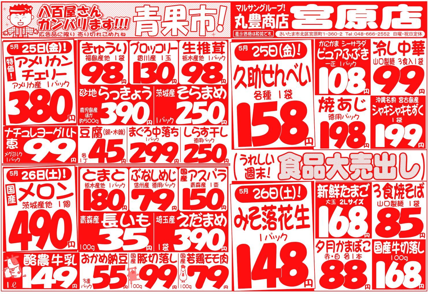 マルサンの目玉情報