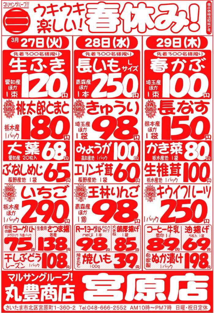 マルサンの目玉情報