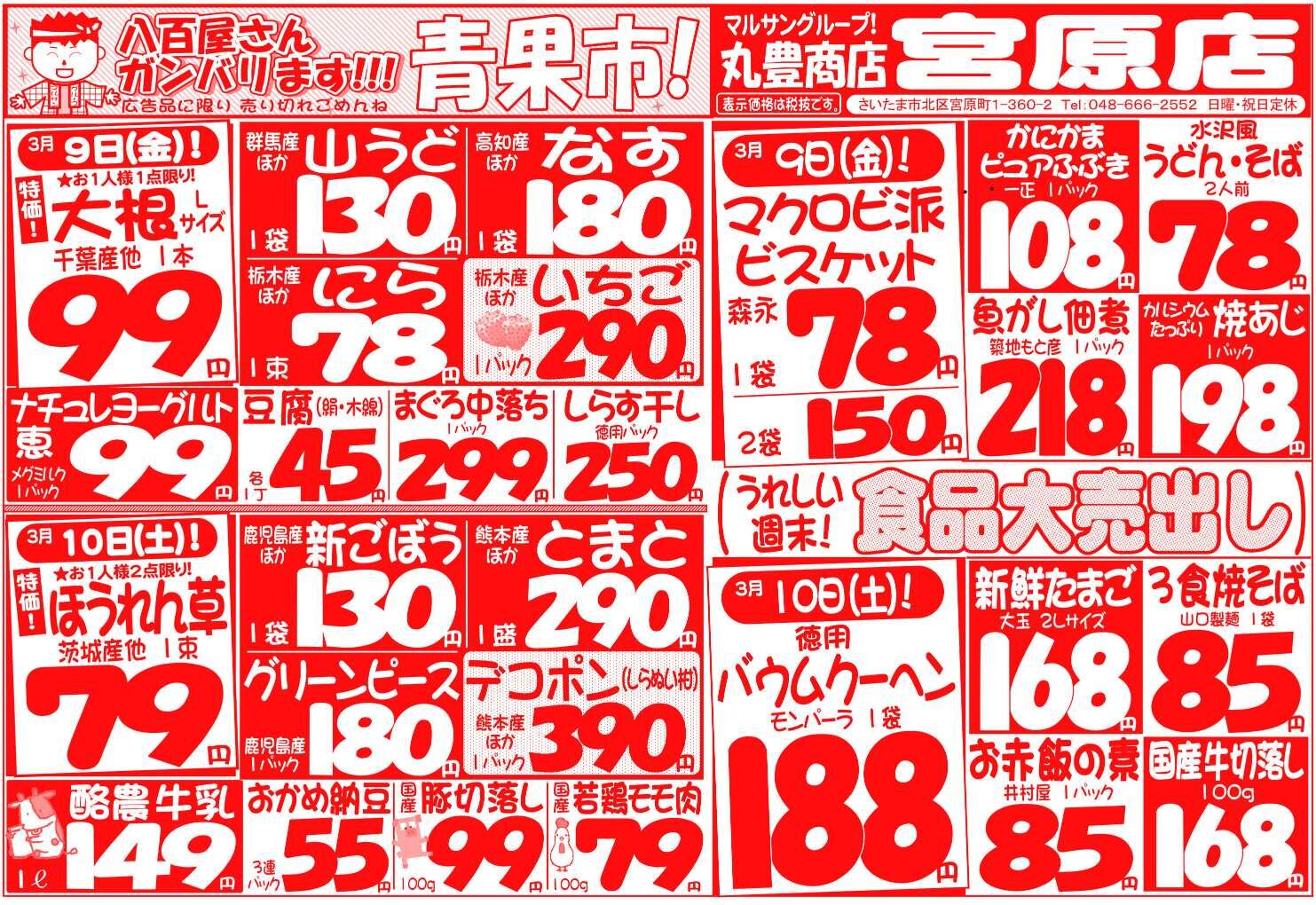 マルサンの目玉情報