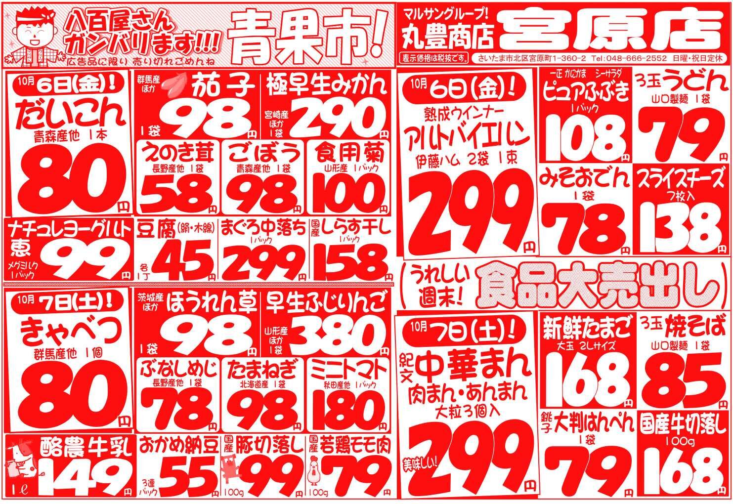 マルサンの目玉情報